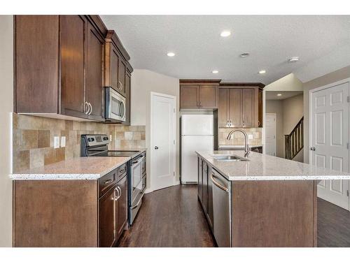 110 Brightoncrest Grove Se, Calgary, AB - Indoor Photo Showing Kitchen