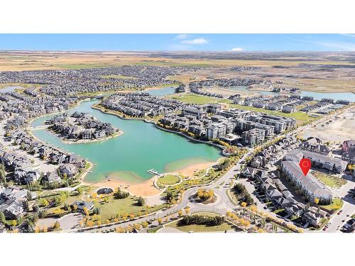 1403-11 Mahogany Row Se, Calgary, AB - Outdoor With Body Of Water With View