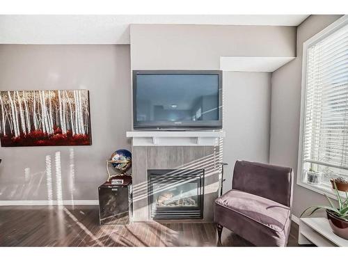 175 Kincora Heath Nw, Calgary, AB - Indoor With Fireplace