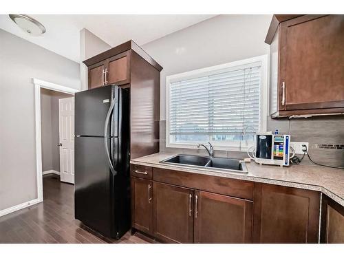 175 Kincora Heath Nw, Calgary, AB - Indoor Photo Showing Kitchen With Double Sink