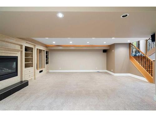 307 Wildwood Drive Sw, Calgary, AB - Indoor With Fireplace