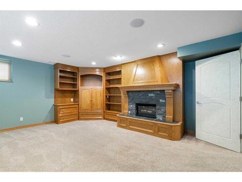 307 Wildwood Drive Sw, Calgary, AB - Indoor With Fireplace