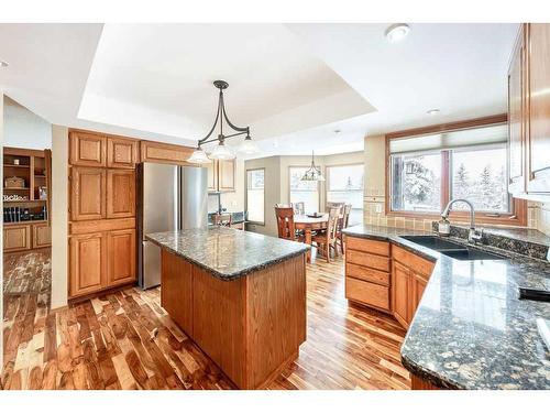 116 Mt Robson Circle Se, Calgary, AB - Indoor Photo Showing Kitchen With Double Sink