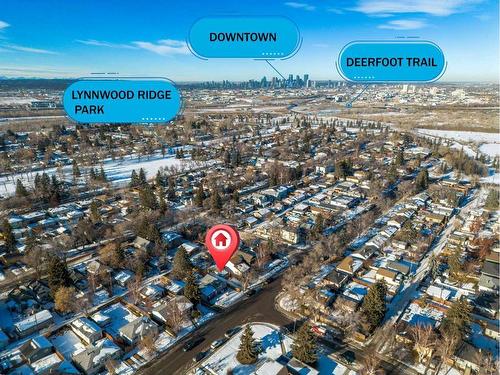 6609 19 Street Se, Calgary, AB - Outdoor With View