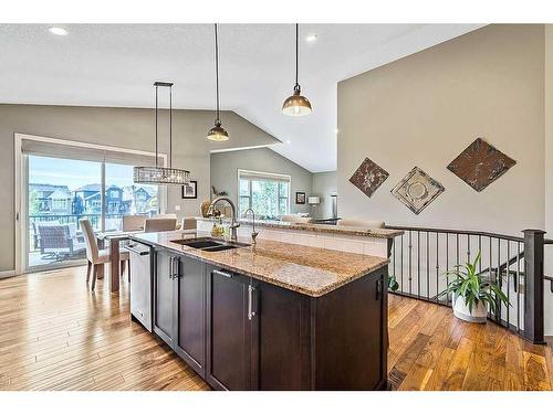 79 Cranbrook Way Se, Calgary, AB - Indoor Photo Showing Kitchen With Double Sink With Upgraded Kitchen