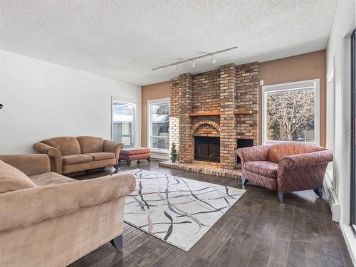 420 Varsity Estates Place Nw, Calgary, AB - Indoor Photo Showing Living Room With Fireplace