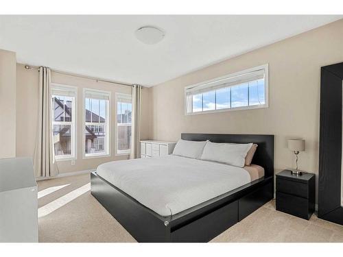 146 Cranford Way Se, Calgary, AB - Indoor Photo Showing Bedroom