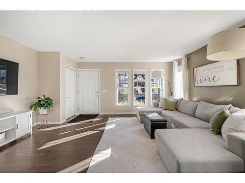 146 Cranford Way Se, Calgary, AB - Indoor Photo Showing Living Room