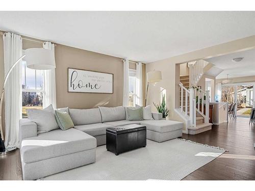 146 Cranford Way Se, Calgary, AB - Indoor Photo Showing Living Room