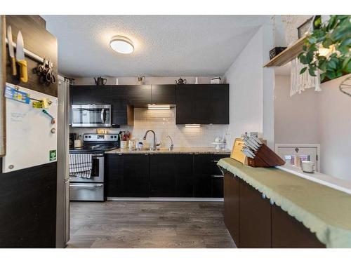 3607 28A Avenue Se, Calgary, AB - Indoor Photo Showing Kitchen With Upgraded Kitchen