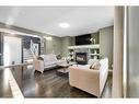 37 Taralea Circle Ne, Calgary, AB  - Indoor Photo Showing Living Room With Fireplace 