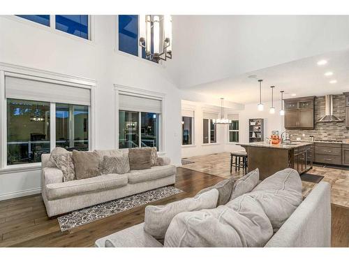 40 Masters Landing Se, Calgary, AB - Indoor Photo Showing Living Room