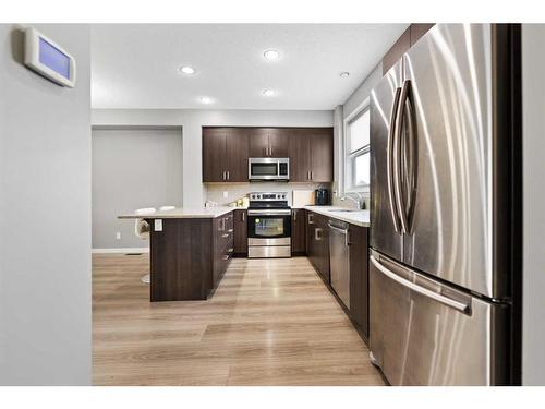 274 Redstone Drive Ne, Calgary, AB - Indoor Photo Showing Kitchen With Stainless Steel Kitchen With Upgraded Kitchen