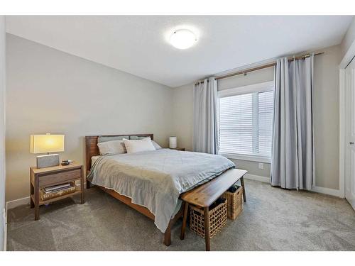 211 Livingston Common Ne, Calgary, AB - Indoor Photo Showing Bedroom