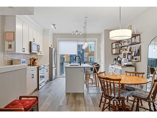 211 Livingston Common Ne, Calgary, AB - Indoor Photo Showing Dining Room