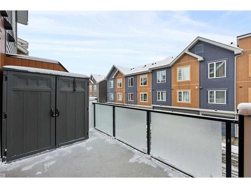 211 Livingston Common Ne, Calgary, AB - Outdoor With Balcony With Exterior