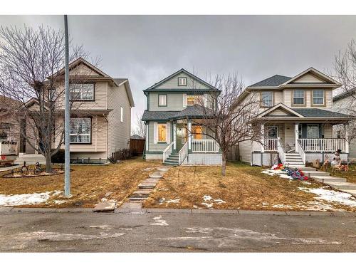 27 Coventry View Ne, Calgary, AB - Outdoor With Deck Patio Veranda With Facade