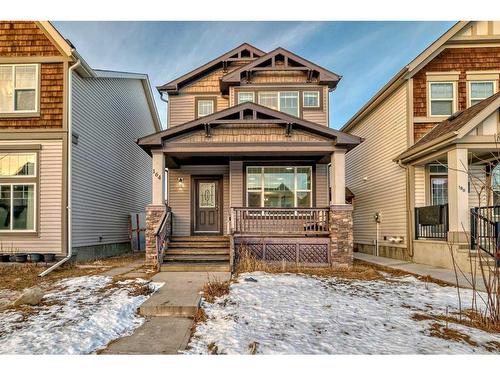 164 Skyview Springs Gardens Ne, Calgary, AB - Outdoor With Deck Patio Veranda With Facade