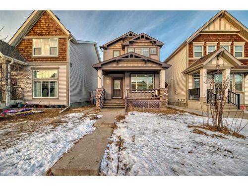 164 Skyview Springs Gardens Ne, Calgary, AB - Outdoor With Deck Patio Veranda With Facade