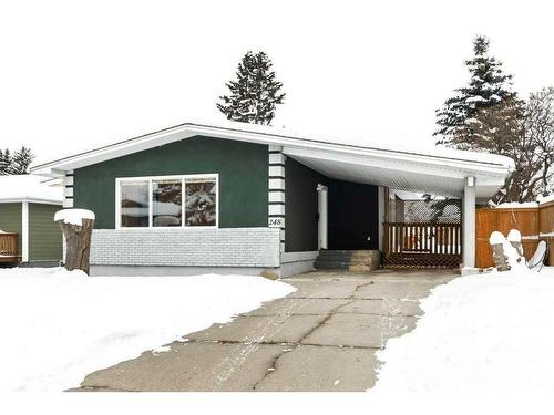 248 Allan Crescent Se, Calgary, AB - Outdoor With Deck Patio Veranda