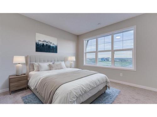 192 Hotchkiss Drive Se, Calgary, AB - Indoor Photo Showing Bedroom