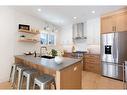 4 (Sw)-833 6Th Street, Canmore, AB  - Indoor Photo Showing Kitchen With Upgraded Kitchen 