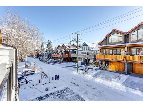 4 (Sw)-833 6Th Street, Canmore, AB - Outdoor With Deck Patio Veranda