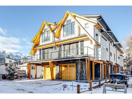 4 (Sw)-833 6Th Street, Canmore, AB - Outdoor With Deck Patio Veranda