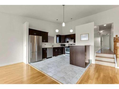 39 Hawksbrow Road Nw, Calgary, AB - Indoor Photo Showing Kitchen With Stainless Steel Kitchen