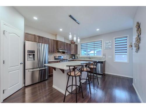 17 Red Embers Row Ne, Calgary, AB - Indoor Photo Showing Kitchen With Upgraded Kitchen