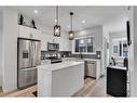 302 Corner Glen Circle Ne, Calgary, AB  - Indoor Photo Showing Kitchen With Stainless Steel Kitchen With Upgraded Kitchen 