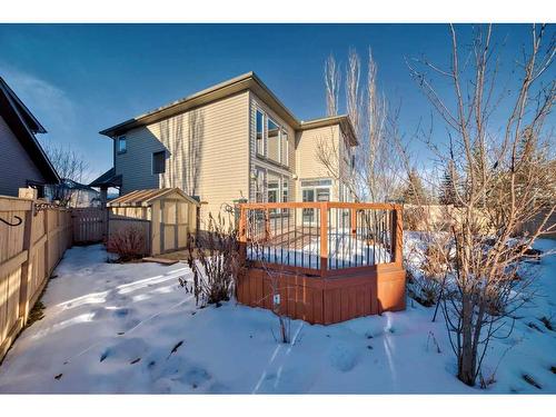 102 Autumn Gardens Se, Calgary, AB - Outdoor With Deck Patio Veranda With Exterior