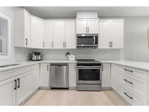 34 Cornerbrook Manor Ne, Calgary, AB - Indoor Photo Showing Kitchen With Stainless Steel Kitchen