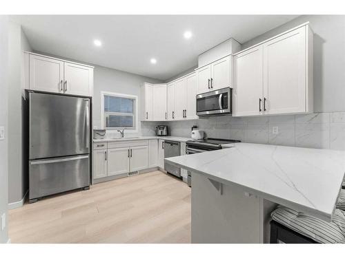 34 Cornerbrook Manor Ne, Calgary, AB - Indoor Photo Showing Kitchen With Stainless Steel Kitchen