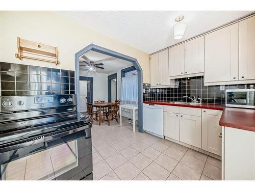 2906 17 Street Sw, Calgary, AB - Indoor Photo Showing Kitchen With Double Sink