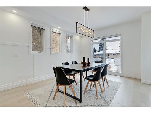 2326 26 Avenue Nw, Calgary, AB - Indoor Photo Showing Dining Room