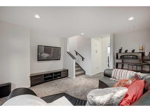 81 Auburn Meadows Crescent Se, Calgary, AB - Indoor Photo Showing Living Room