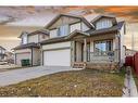 2046 Luxstone Boulevard, Airdrie, AB  - Outdoor With Deck Patio Veranda With Facade 