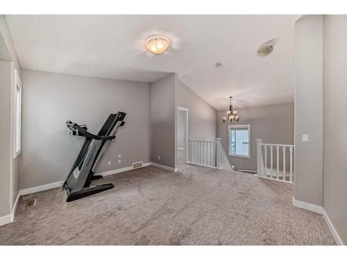 1204 Brightoncrest Green Se, Calgary, AB - Indoor Photo Showing Gym Room