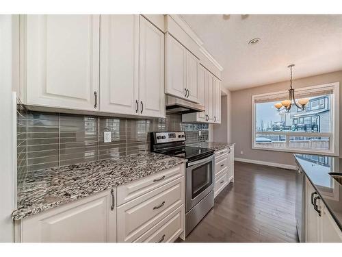 1204 Brightoncrest Green Se, Calgary, AB - Indoor Photo Showing Kitchen With Upgraded Kitchen