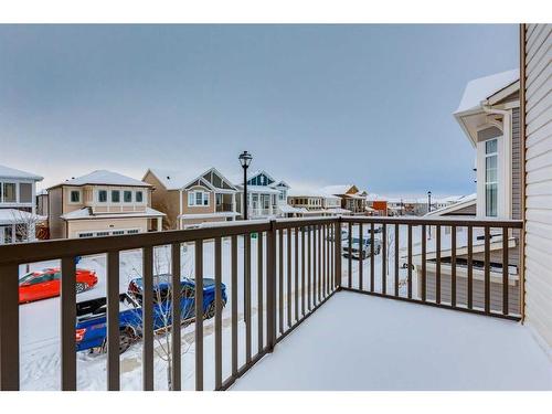 24 Osborne Link Sw, Airdrie, AB - Outdoor With Balcony With Exterior