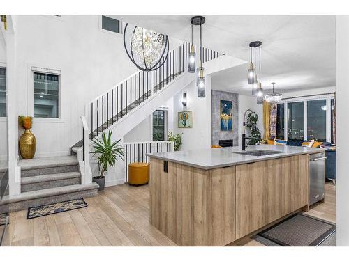 9 Sage Meadows Green Nw, Calgary, AB - Indoor Photo Showing Kitchen