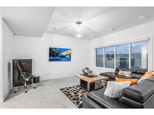 9 Sage Meadows Green Nw, Calgary, AB - Indoor Photo Showing Living Room