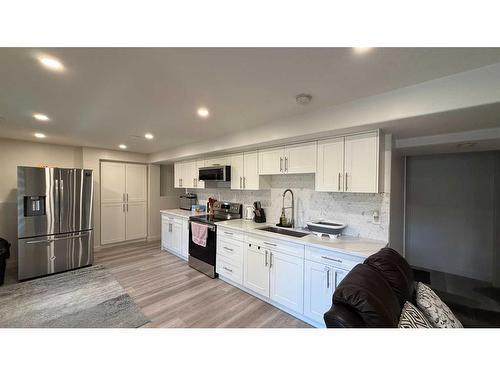 28 Macewan Ridge View Nw, Calgary, AB - Indoor Photo Showing Kitchen With Stainless Steel Kitchen