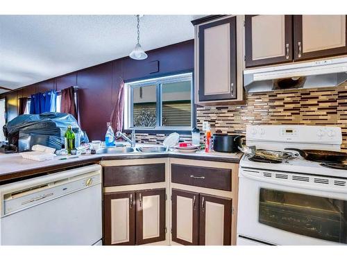 210 Erin Woods Circle Ne, Calgary, AB - Indoor Photo Showing Kitchen With Double Sink