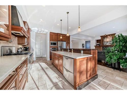 67 Discovery Valley Cove Sw, Calgary, AB - Indoor Photo Showing Kitchen With Upgraded Kitchen