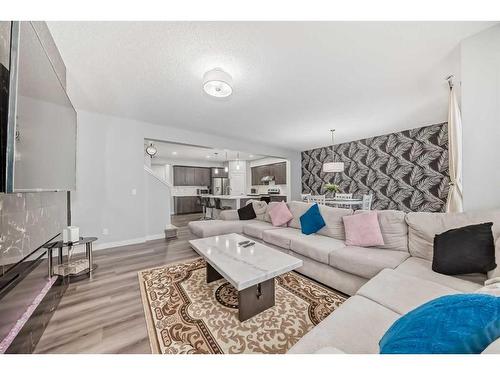 173 Savanna Passage Ne, Calgary, AB - Indoor Photo Showing Living Room