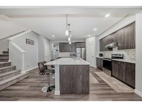 173 Savanna Passage Ne, Calgary, AB - Indoor Photo Showing Kitchen