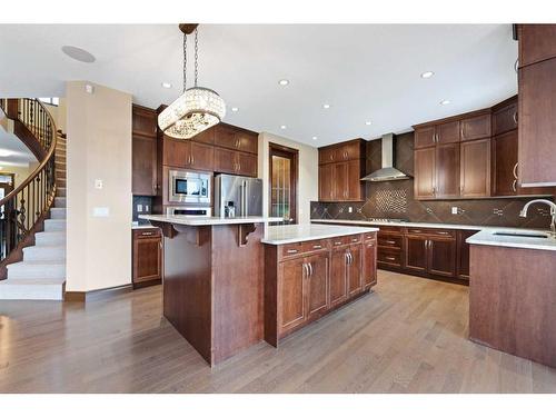 212 Cranarch Circle Se, Calgary, AB - Indoor Photo Showing Kitchen With Upgraded Kitchen