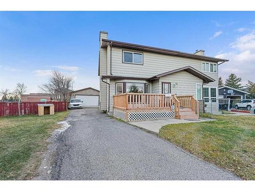 81 Castleglen Road Ne, Calgary, AB - Outdoor With Deck Patio Veranda